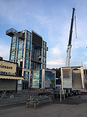 The Tower auf der Okoberfest-Baustelle  (©Foto:Martin Schmitz)